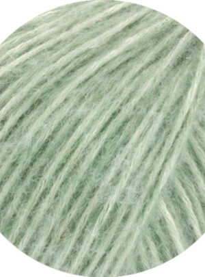 Lana Grossa Natural Alpaca Pelo Garn 014 Mynte Plettet