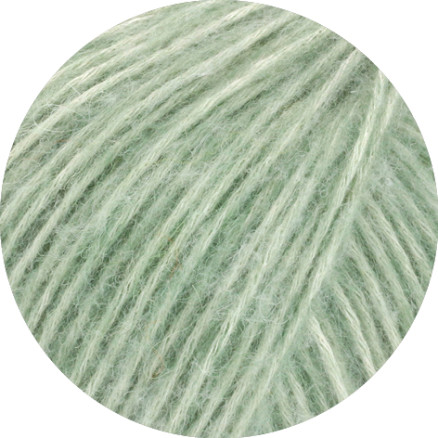 Lana Grossa Natural Alpaca Pelo Garn 014 Mynte Plettet Lana Grossa Natural Alpaca Pelo Garn 014 Mynte Plettet