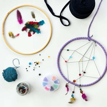 Lav din egen drømmefanger af Rito Krea - Drømmefanger DIY-Guide - 5 stk Lav din egen drømmefanger af Rito Krea - Drømmefanger DIY-Guide - 5 stk