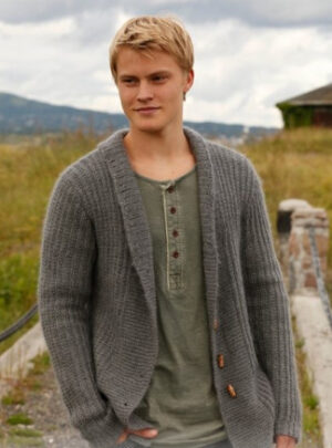 Lewis by DROPS Design - Jakke Strikkeopskrift str. S - XXXL