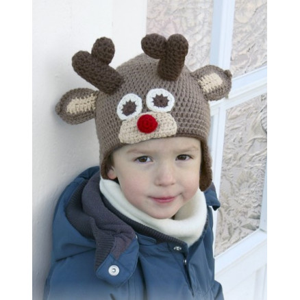 Little Rudolph by DROPS Design - Hue Hækleopskrift str. 6/9 mdr - 9/10 år Little Rudolph by DROPS Design - Hue Hækleopskrift str. 6/9 mdr - 9/10 år