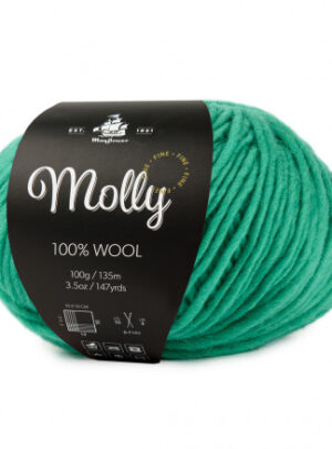 Mayflower Molly Fine Garn 19 Smaragdgrøn
