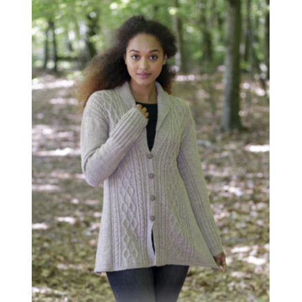 Morgan's Daughter Jacket by DROPS Design - Jakke Strikkeopskrift str. S - XXXL Morgan's Daughter Jacket by DROPS Design - Jakke Strikkeopskrift str. S - XXXL