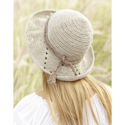 My Girl by DROPS Design - Hat Hækleopskrift 54/58 cm My Girl by DROPS Design - Hat Hækleopskrift 54/58 cm