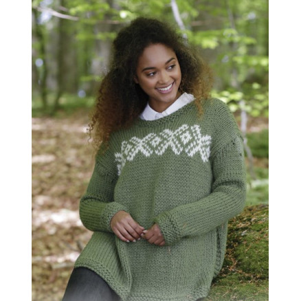 Nordkapp by DROPS Design - Bluse Strikkeopskrift str. S - XXXL Nordkapp by DROPS Design - Bluse Strikkeopskrift str. S - XXXL