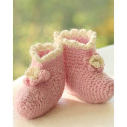 Princess Boots by DROPS Design - Baby Tøfler Hækleopskrift str. 1/3 mdr - 3/4 år Princess Boots by DROPS Design - Baby Tøfler Hækleopskrift str. 1/3 mdr - 3/4 år