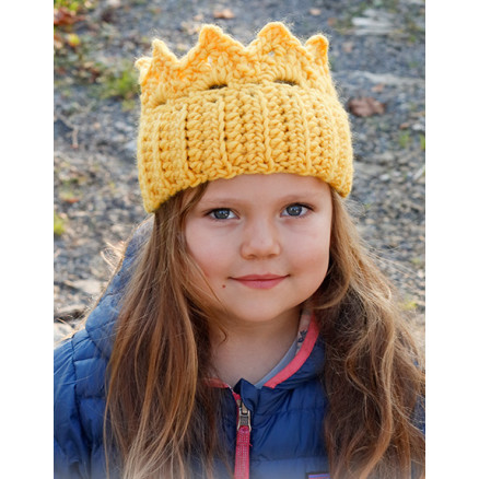 Queen Sofie by DROPS Design - Krone Hækleopskrift str. 2 - 7/8 år Queen Sofie by DROPS Design - Krone Hækleopskrift str. 2 - 7/8 år