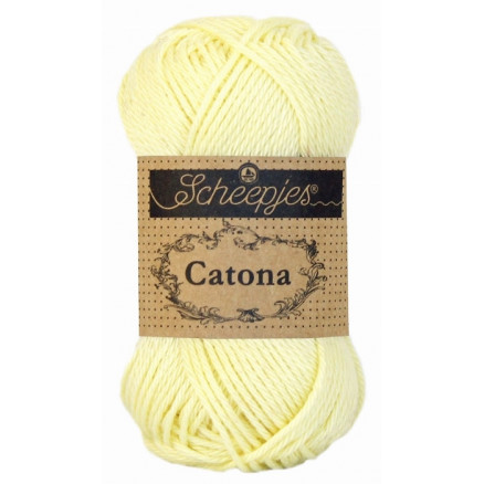 Scheepjes Catona Garn Unicolor 101 Candle Light Scheepjes Catona Garn Unicolor 101 Candle Light