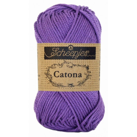Scheepjes Catona Garn Unicolor 113 Delphinium Scheepjes Catona Garn Unicolor 113 Delphinium