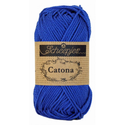 Scheepjes Catona Garn Unicolor 201 Electric Blue Scheepjes Catona Garn Unicolor 201 Electric Blue