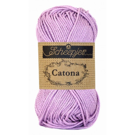 Scheepjes Catona Garn Unicolor 226 Light Orchid Scheepjes Catona Garn Unicolor 226 Light Orchid