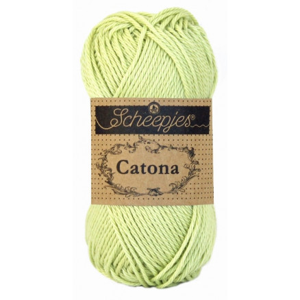 Scheepjes Catona Garn Unicolor 392 Lime Juice Scheepjes Catona Garn Unicolor 392 Lime Juice