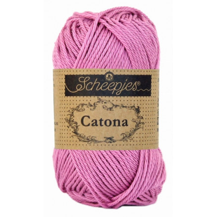 Scheepjes Catona Garn Unicolor 398 Colonial Rose Scheepjes Catona Garn Unicolor 398 Colonial Rose
