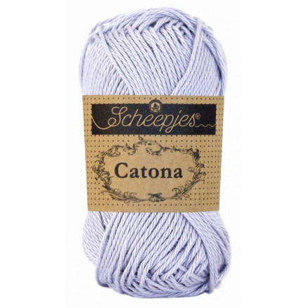 Scheepjes Catona Garn Unicolor 399 Lilac Mist Scheepjes Catona Garn Unicolor 399 Lilac Mist