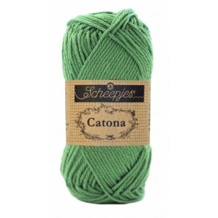 Scheepjes Catona Garn Unicolor 412 Forest Green Scheepjes Catona Garn Unicolor 412 Forest Green