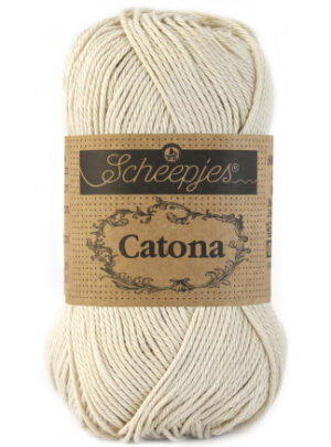 Scheepjes Catona Garn Unicolor 505 Linen
