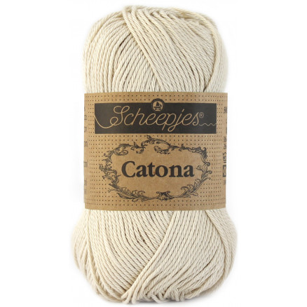 Scheepjes Catona Garn Unicolor 505 Linen Scheepjes Catona Garn Unicolor 505 Linen