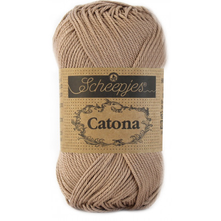 Scheepjes Catona Garn Unicolor 506 Caramel Scheepjes Catona Garn Unicolor 506 Caramel