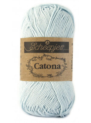 Scheepjes Catona Garn Unicolor 509 Baby Blue