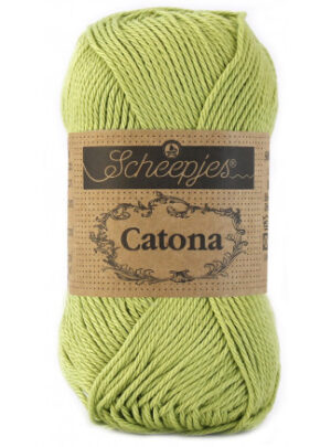 Scheepjes Catona Garn Unicolor 512 Lime