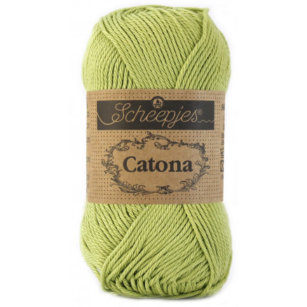 Scheepjes Catona Garn Unicolor 512 Lime Scheepjes Catona Garn Unicolor 512 Lime