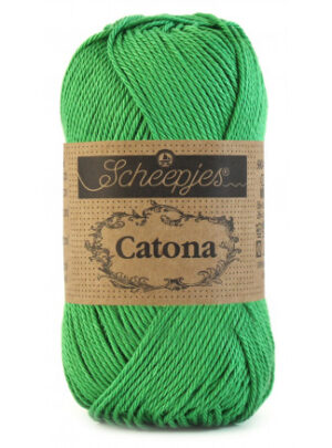 Scheepjes Catona Garn Unicolor 515 Emerald