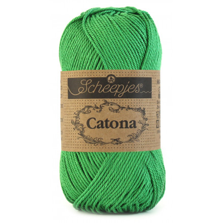 Scheepjes Catona Garn Unicolor 515 Emerald Scheepjes Catona Garn Unicolor 515 Emerald