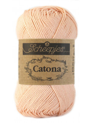 Scheepjes Catona Garn Unicolor 523 Peach