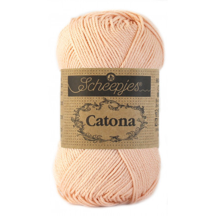 Scheepjes Catona Garn Unicolor 523 Peach Scheepjes Catona Garn Unicolor 523 Peach
