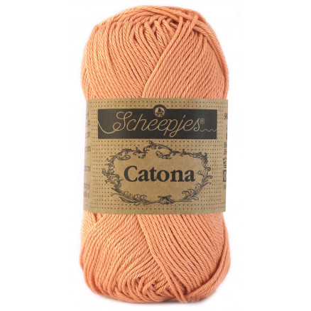 Scheepjes Catona Garn Unicolor 524 Apricot Scheepjes Catona Garn Unicolor 524 Apricot