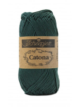 Scheepjes Catona Garn Unicolor 525 Fir