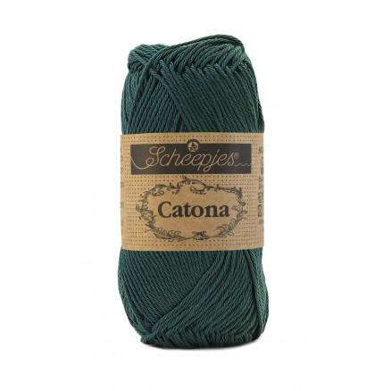 Scheepjes Catona Garn Unicolor 525 Fir Scheepjes Catona Garn Unicolor 525 Fir
