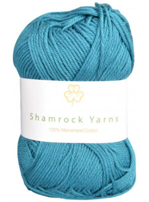 Shamrock Yarns 100% Mercerised Cotton 132 Petrol