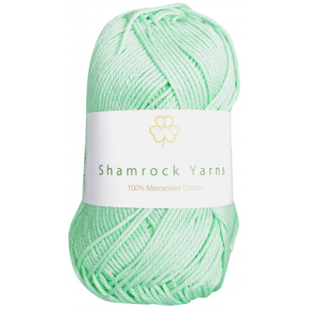 Shamrock Yarns 100% Mercerised Cotton 140 Mintgrøn Shamrock Yarns 100% Mercerised Cotton 140 Mintgrøn