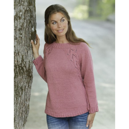 Sienna by DROPS Design - Bluse Strikkeopskrift str. S - XXXL Sienna by DROPS Design - Bluse Strikkeopskrift str. S - XXXL