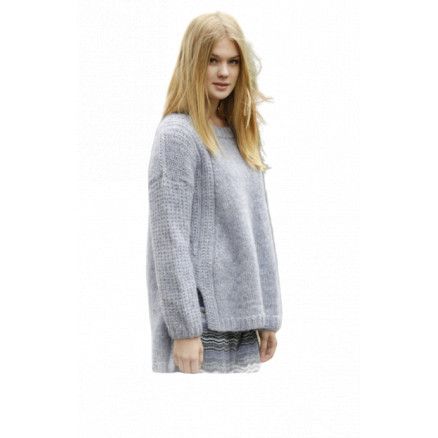 Sigrid by DROPS Design - Bluse Strikkeopskrift str. S - XXXL Sigrid by DROPS Design - Bluse Strikkeopskrift str. S - XXXL
