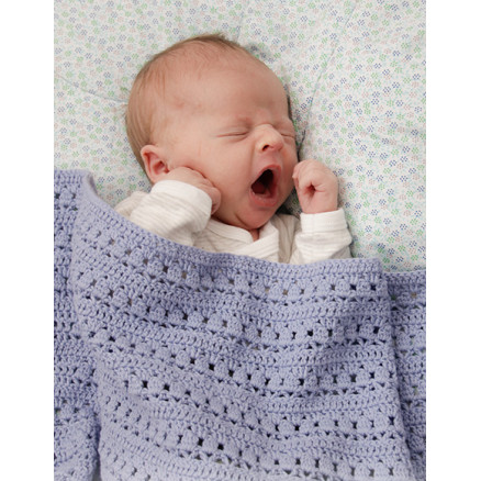 Sleepyhead by DROPS Design - Baby Tæppe Hækleopskrift 66-80 cm Sleepyhead by DROPS Design - Baby Tæppe Hækleopskrift 66-80 cm