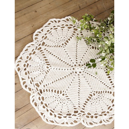 Sparkle & Shine by DROPS Design - Dug og Julestræstæppe Hækleopskrift 52 cm og 92 cm Sparkle & Shine by DROPS Design - Dug og Julestræstæppe Hækleopskrift 52 cm og 92 cm