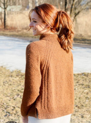 Spice Market Cardigan by DROPS Design - Cardigan Strikkeopskrift str. S - XXXL