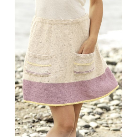 Spring Belle by DROPS Design - Nederdel Strikkeopskrift str. S - XXXL Spring Belle by DROPS Design - Nederdel Strikkeopskrift str. S - XXXL