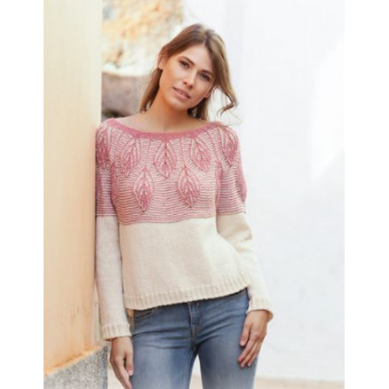 Spring Harvest by DROPS Design - Bluse Strikkeopskrift str. S - XXXL Spring Harvest by DROPS Design - Bluse Strikkeopskrift str. S - XXXL