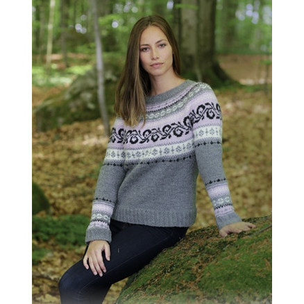 Telemark by DROPS Design - Bluse Strikkeopskrift str. S - XXXL Telemark by DROPS Design - Bluse Strikkeopskrift str. S - XXXL