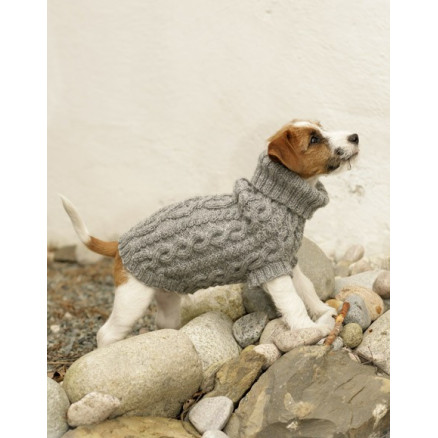 The Lookout by DROPS Design - Hundebluse Strikkeopskrift str. XS - M The Lookout by DROPS Design - Hundebluse Strikkeopskrift str. XS - M