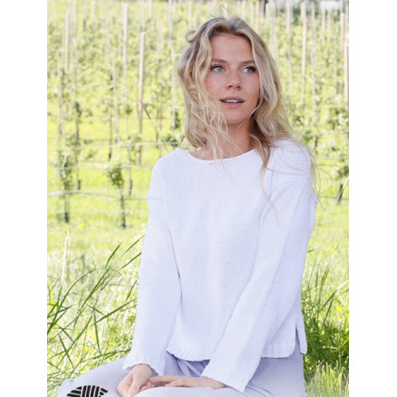 Time to Unwind by DROPS Design - Bluse Strikkeopskrift str. S - XXXL Time to Unwind by DROPS Design - Bluse Strikkeopskrift str. S - XXXL