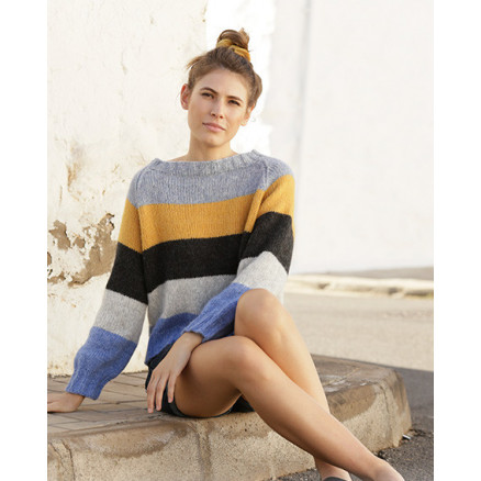 Valencia by DROPS Design - Bluse Strikkeopskrift str. S - XXXL Valencia by DROPS Design - Bluse Strikkeopskrift str. S - XXXL