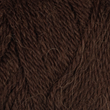 Viking Garn Alpaca Liten Storm 718 Mørk Brun Viking Garn Alpaca Liten Storm 718 Mørk Brun